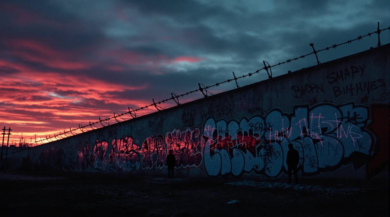 柏林墙下 Beneath the Berlin Wall 云朵影视 柏林墙下 电影宽银幕海报